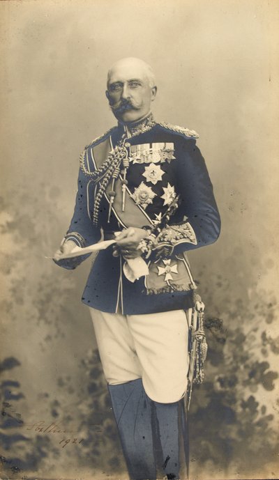 Artur, książę Connaught, feldmarszałek i naczelny pułkownik Królewskich Fizylierów Dublińskich, ok. 1910 r. autorstwa Unknown photographer