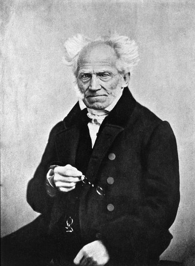 Arthur Schopenhauer (1788-1860), niemiecki filozof. autorstwa Unknown photographer