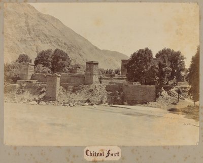 Fort Chitral, 1895 autorstwa Unknown