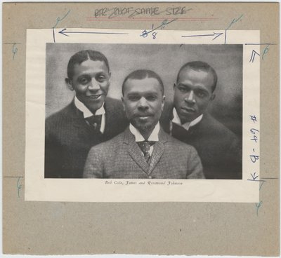 Cole, Johnson i Johnson autorstwa Unknown photographer