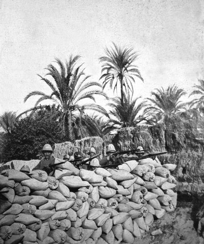 Podbój Libii przez Włochy, ok. 1911 r. (zdjęcie czarno-białe) autorstwa Unknown photographer