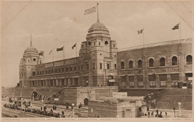 Wejście na stadion, Wystawa Imperium Brytyjskiego, Wembley autorstwa Unknown photographer