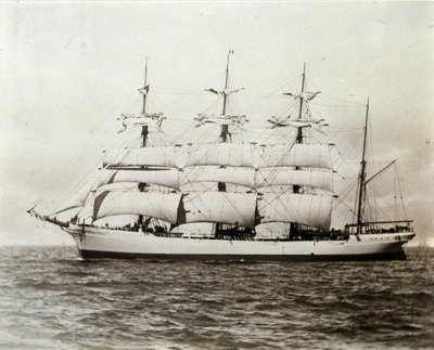 Francuska żaglówka Emile Renouf off Le Havre 02/07/1897 Fotografia autorstwa Unknown photographer