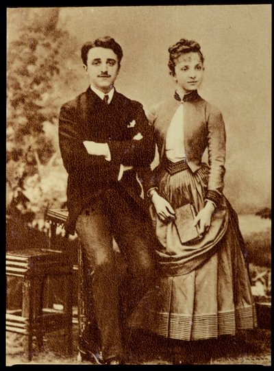 Georges et Jeanne Hugo (Małe dzieci Victora Hugo) autorstwa Unknown photographer
