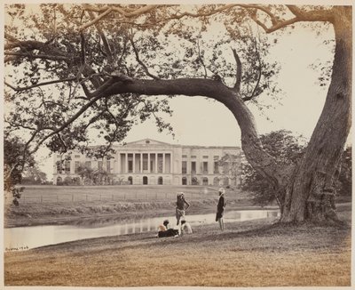 „Dom Rządowy, Barrackpore, od południa” autorstwa Unknown photographer