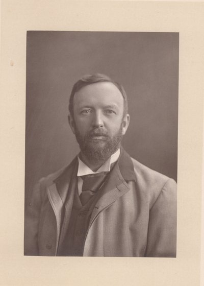 Henry Arthur Jones (1851-1929), angielski dramaturg (zdjęcie czarno-białe) autorstwa Unknown photographer
