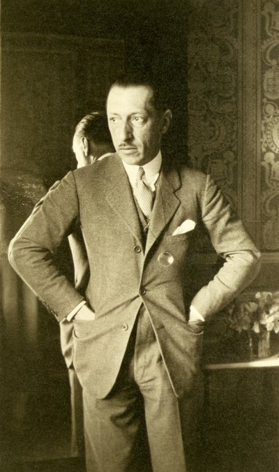 Igor Strawiński (zdjęcie czarno-białe) autorstwa Unknown photographer
