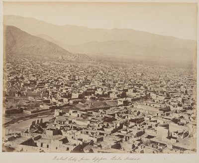 miasto Kabul, 1880 autorstwa Unknown
