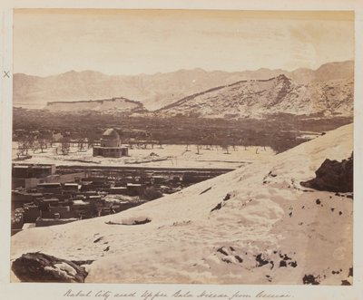 Kabul z Asmai autorstwa Unknown photographer