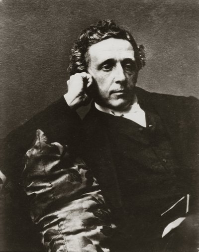 Lewis Carroll (zdjęcie czarno-białe) autorstwa Unknown photographer