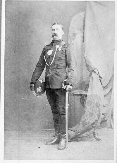 Major John Cook VC, 5. Pułk Strzelców Gurkha autorstwa Unknown photographer