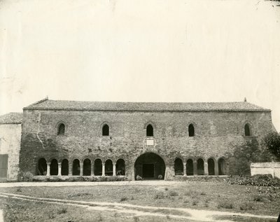 Palazzo della Ragione، Pomposa Abey، Emilia-Romagna، ایټالیا، ca 1890poli autorstwa Unknown photographer