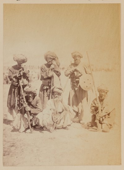 Plemiona Pathan autorstwa Unknown photographer
