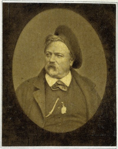 Portret Alfreda Grévina (1827 - 1892) z 1887 roku. autorstwa Unknown photographer