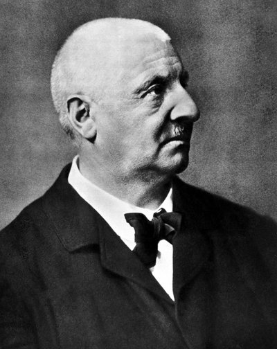 Portret Antona Brucknera (1824-1896), austriackiego kompozytora. autorstwa Unknown photographer