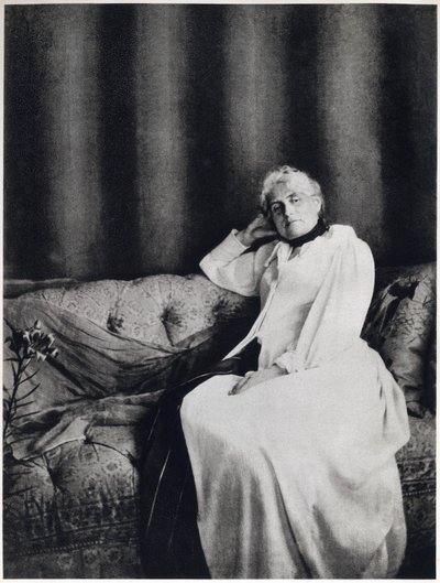 Portret Berthe Morisot, ok. 1893 (zdjęcie czarno-białe) autorstwa Unknown photographer