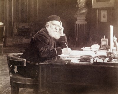 Portret Charlesa Gounoda (1818 - 1893), kompozytora francuskiego. autorstwa Unknown photographer