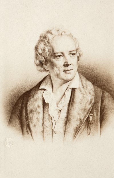 Portret Christopha Willibalda Glucka autorstwa Unknown photographer