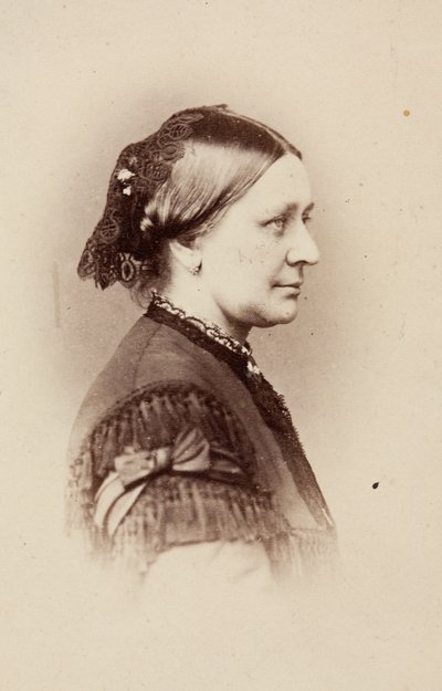Portret Klary Schumann autorstwa Unknown photographer