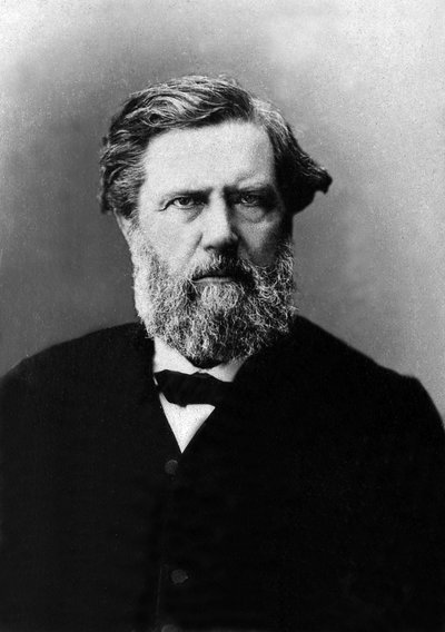 Portret Edme Felix Alfred Vulpian (1826-1887), francuski lekarz, fizjolog. autorstwa Unknown photographer