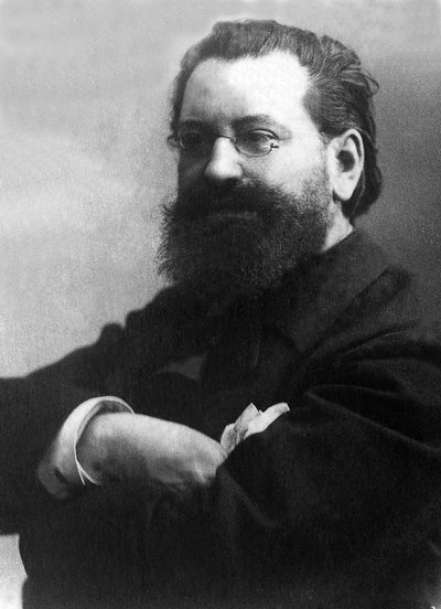 Portret Edouarda Drumonta (1844-1917), francuskiego dziennikarza. autorstwa Unknown photographer
