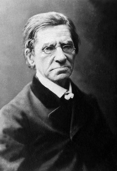 Portret Emile Littre (1801-1881), francuskiego filologa, lekarza i polityka. autorstwa Unknown photographer