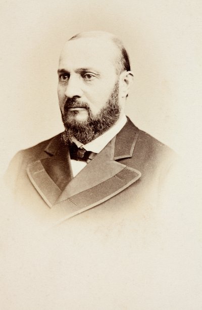 Portret Enrico Tamberlika, ok. 1860 r. (zdjęcie czarno-białe) autorstwa Unknown photographer