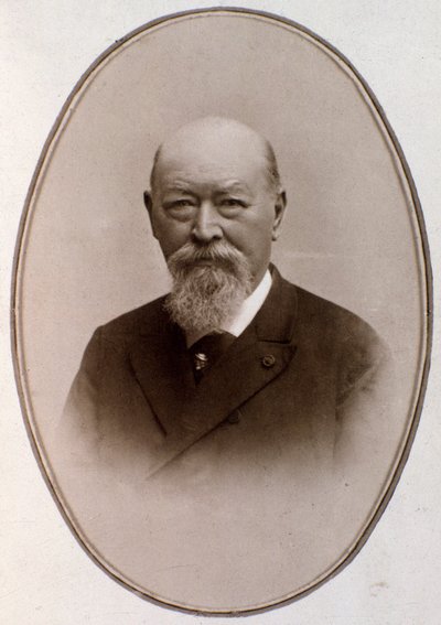 Portret Franza von Suppe (zdjęcie czarno-białe) autorstwa Unknown photographer