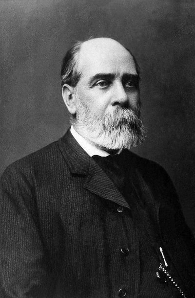 Portret Hectora Malota (1830-1907), francuskiego pisarza. autorstwa Unknown photographer