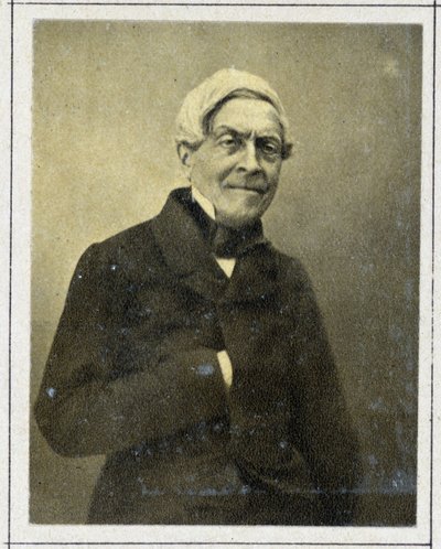 Portret Julesa Micheleta (1789 - 1874). autorstwa Unknown photographer