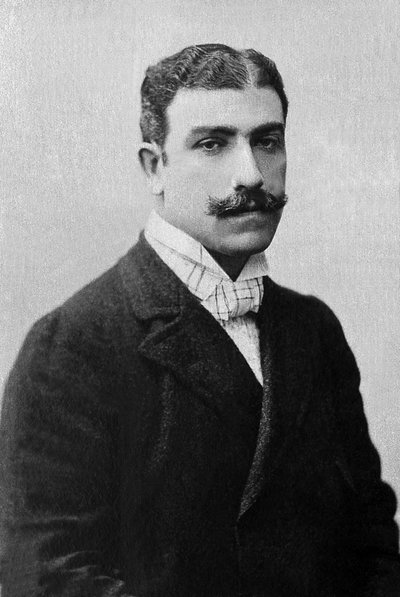 Portret Luciena Germaina Guitry (1860-1925), francuskiego aktora. autorstwa Unknown photographer