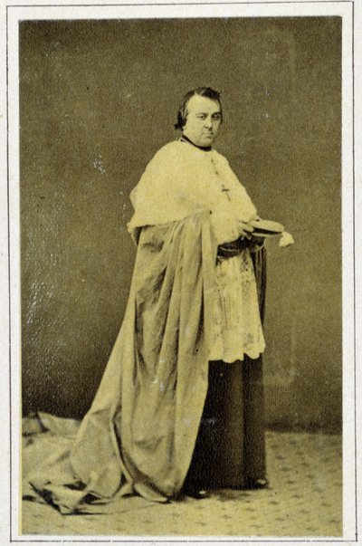 Portret prałata Lavigerie (1825 - 1892) z 1869 r. autorstwa Unknown photographer