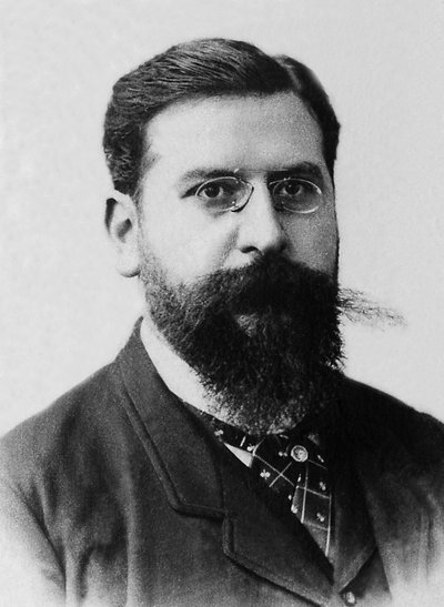 Portret Raoula Pugno (1852-1914), pianisty, był także kompozytorem i nauczycielem gry na fortepianie w Conservatoire de Paris. autorstwa Unknown photographer