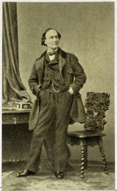 Portret Roberta Houdina z 1855 roku (francuski magik z XIX wieku) autorstwa Unknown photographer