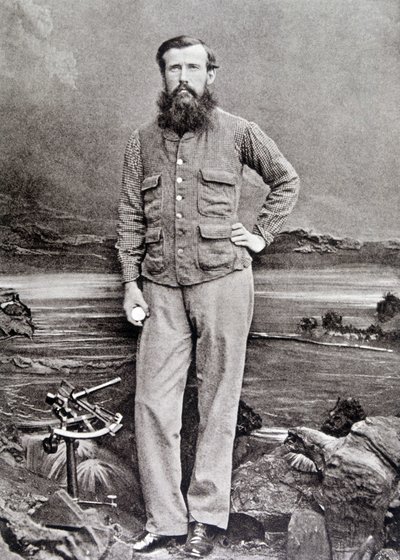 Portret Speke, brytyjskiego odkrywcy (1827 - 1864) autorstwa Unknown photographer