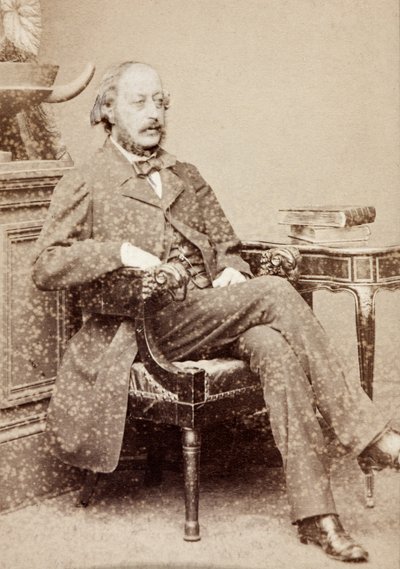 Portret Stephena Hellera, ok. 1860 r. (zdjęcie czarno-białe) autorstwa Unknown photographer