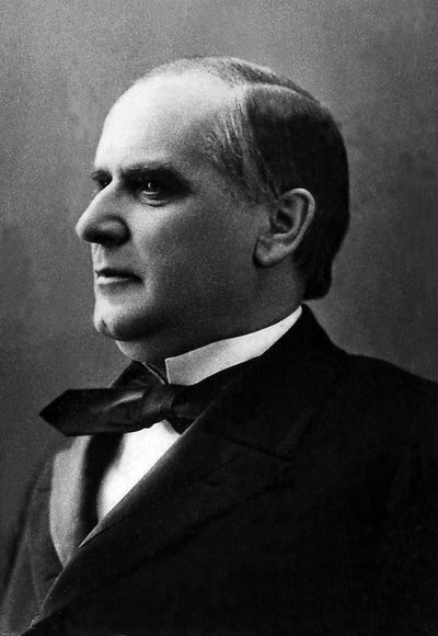 Portret Williama McKinleya (1843-1901), amerykańskiego polityka. autorstwa Unknown photographer