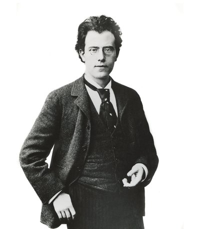 Portret austriackiego kompozytora i dyrygenta Gustava Mahlera - autorstwa Unknown photographer