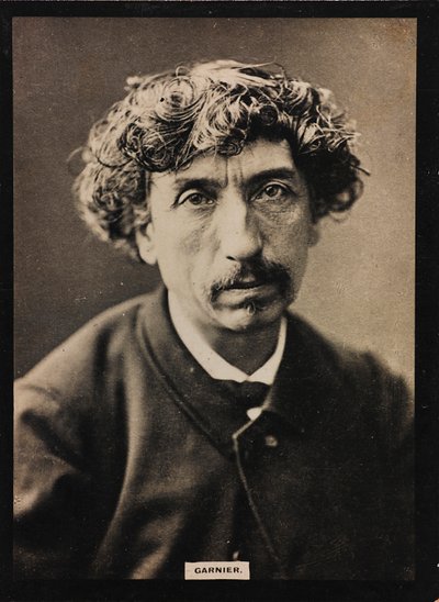 Portret francuskiego architekta Jeana-Louisa-Charlesa Garniera (1825-1898) autorstwa Unknown photographer