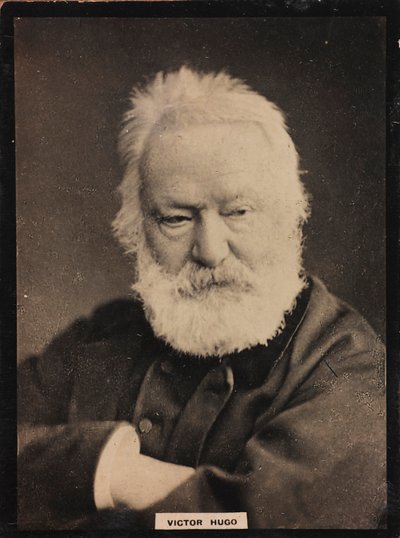Portret francuskiego pisarza Victora Hugo (1802-1885) autorstwa Unknown photographer