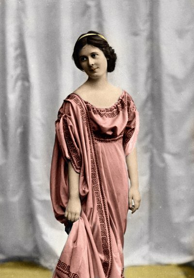 Portret tancerki Isadory Duncan (1877-1927) (Portret tancerki Isadory Duncan) Fotografia pocz. XX w. Zbiory prywatne autorstwa Unknown photographer