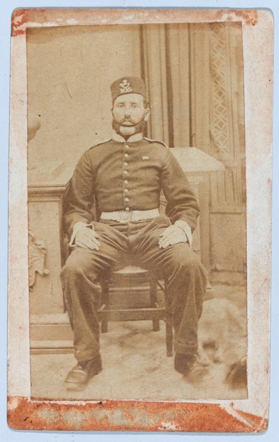 Szeregowy Joseph Benjamin George, 105 Pułk Pieszy autorstwa Unknown