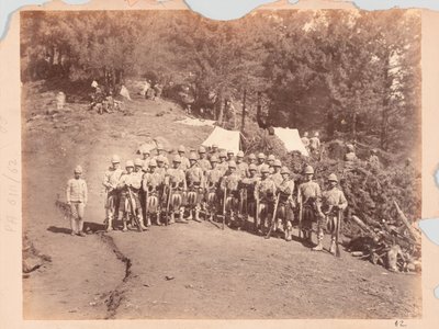 Seaforth Highlanders (Miłośnicy Ross-shire, Książę Albany), Ekspedycja na Czarną Górę autorstwa Unknown photographer