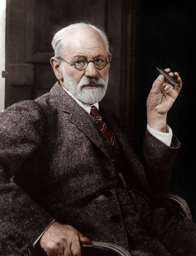 Zygmunt Freud autorstwa Unknown photographer