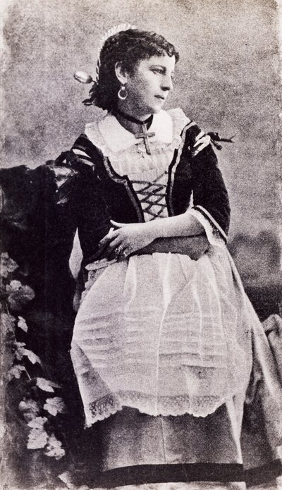 Teresina Brambilla (1845-1921) w kostiumie scenicznym autorstwa Unknown photographer
