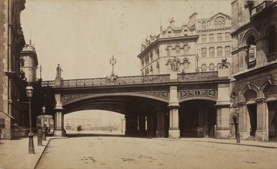 Wiadukt Holborn, Londyn autorstwa Unknown photographer