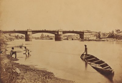 Żelazny Most, Lucknow autorstwa Unknown photographer
