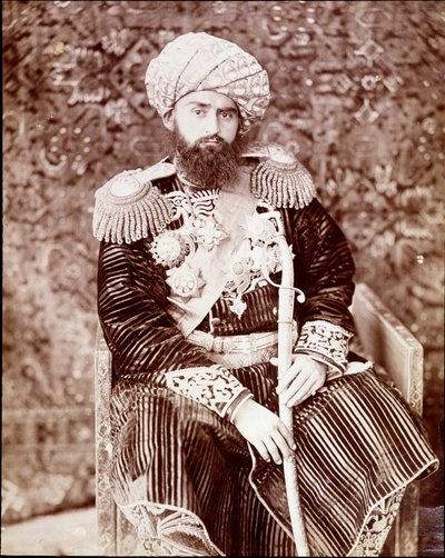 Turkestan - Emir Buchury - 1890 r. n.e. autorstwa Unknown photographer