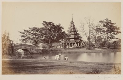 „Widok na ogrody Eden”, Kalkuta autorstwa Unknown photographer