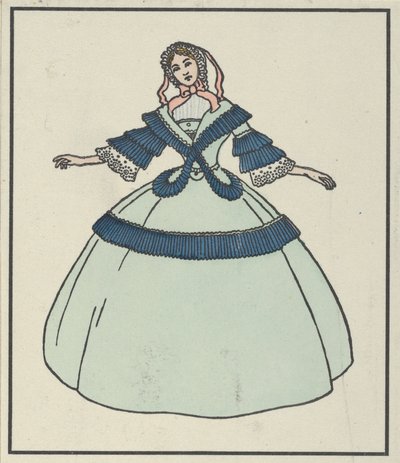 Moda biedermeierowska, 1908. autorstwa Urban Janke